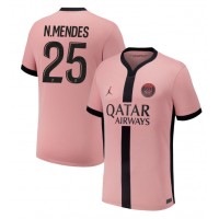 Paris Saint-Germain Nuno Mendes #25 Replica Third Shirt 2024-25 Short Sleeve